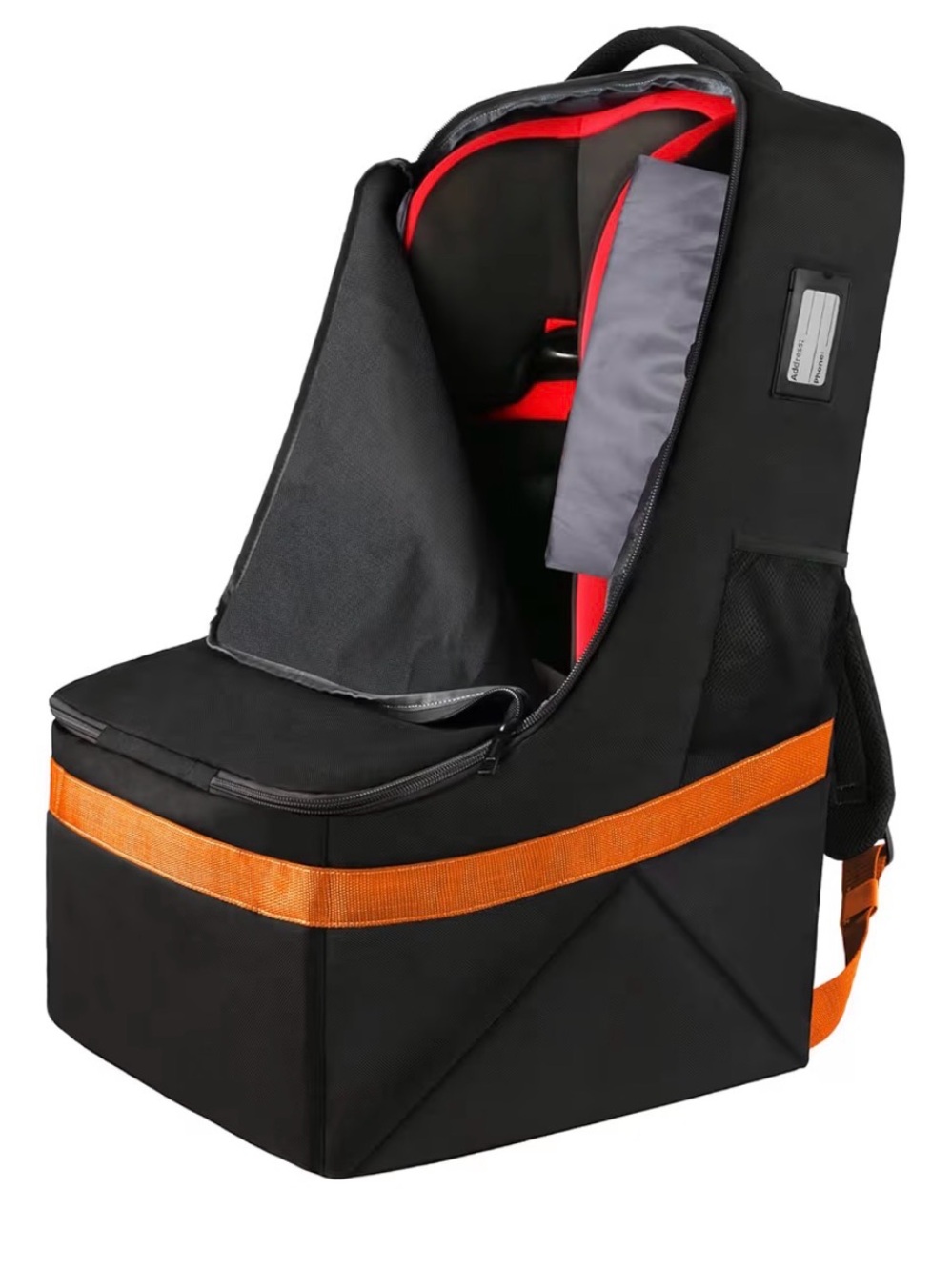 NWT - Yorepek Car Seat Travel Bag, Padded Car Seat Backpack for Travel.